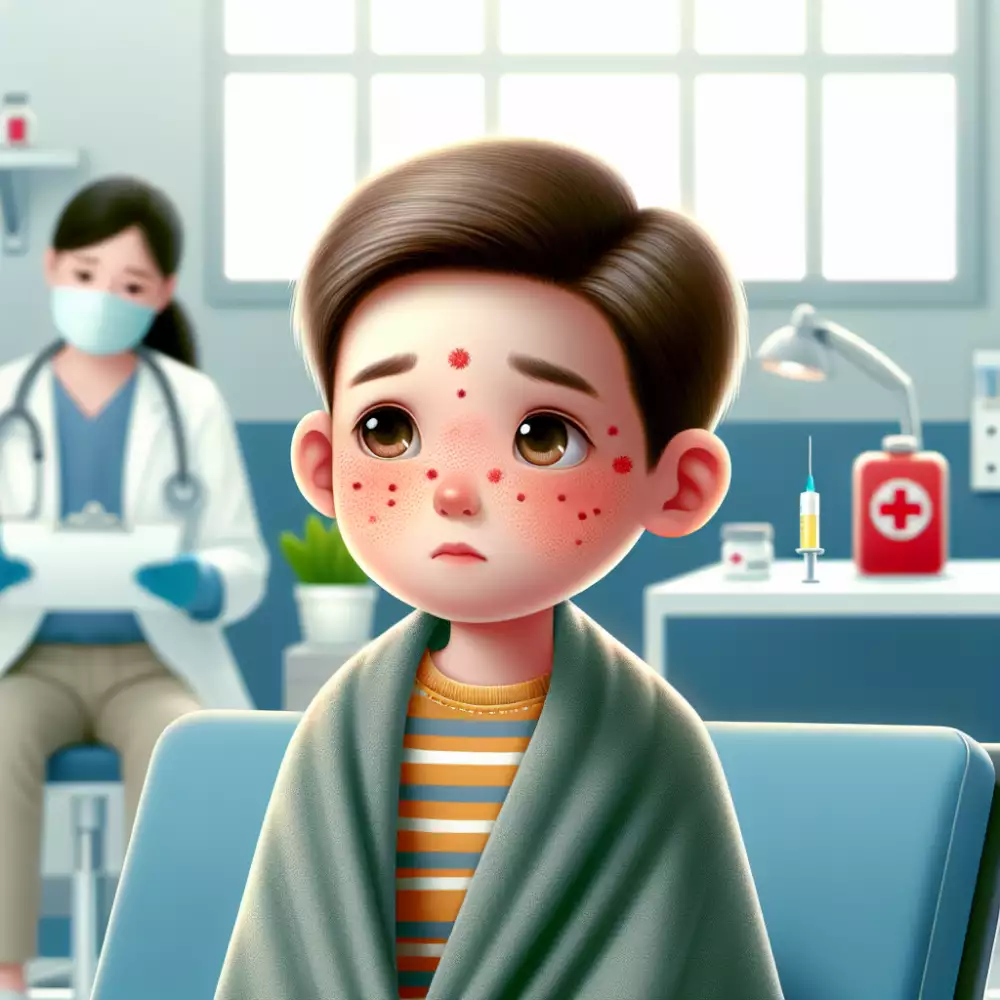 vyrážka u dětí bez teplot